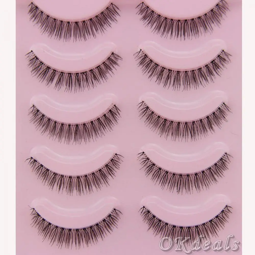 NEW Popular BF38 5 Pairs Natural Short Cross False Eyelashes Daily eye lashes Girls Makeup Necessaries
NEW Popular BF38 5 Pairs Natural Short Cross False Eyelashes Daily eye lashes Girls Makeup Necessaries