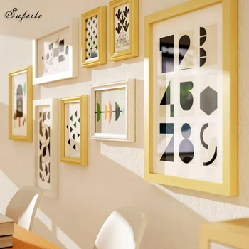 SUFEILE 8pcs Solid wood European frame creative combination frame wall decoration pendant living room bedroom photo wall D20 
SUFEILE 8pcs Solid wood European frame creative combination frame wall decoration pendant living room bedroom photo wall D20