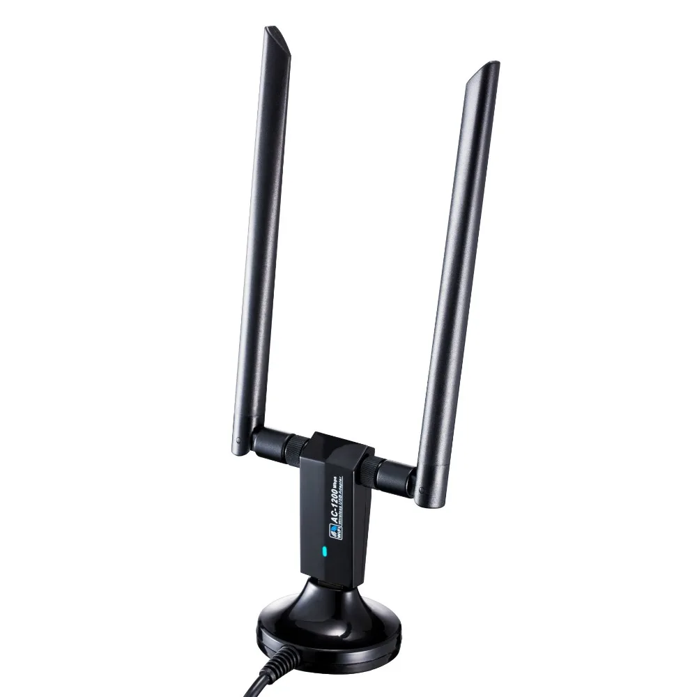 1200M Wireless Network Card 802.11AC USB3.0 Dual Frequency 2.4G/5.8G WiFi Receiver
1200M Wireless Network Card 802.11AC USB3.0 Dual Frequency 2.4G/5.8G WiFi Receiver