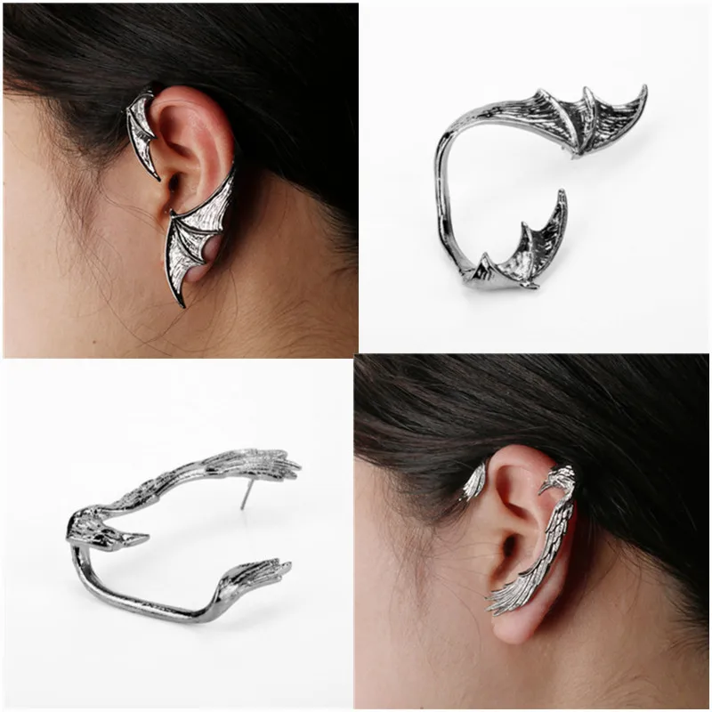 2017 Earrings for Women Simple Ear Drop Bat Eagle Earring Vintage Accessories Female Jewelry Ear pins Fashion ear cuff
2017 Earrings for Women Simple Ear Drop Bat Eagle Earring Vintage Accessories Female Jewelry Ear pins Fashion ear cuff