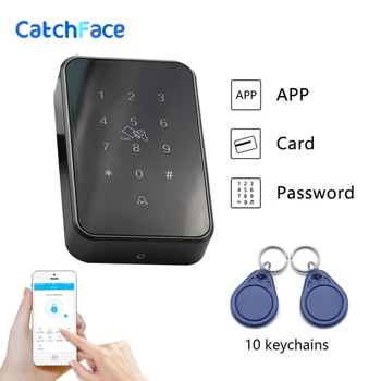 Access control reader Wifi Digital Bluetooth Electronic Smart Door Lock Long Range Control Glass door Safe lock For Office
Access control reader Wifi Digital Bluetooth Electronic Smart Door Lock Long Range Control Glass door Safe lock For Office