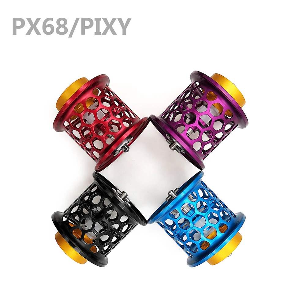 NEW DIY spool (non original) fishing reel spool for DAIWA PX68 PIXY CUSTOM HONEYCOMB FISHING REEL SPOOL with 8.9g
NEW DIY spool (non original) fishing reel spool for DAIWA PX68 PIXY CUSTOM HONEYCOMB FISHING REEL SPOOL with 8.9g
