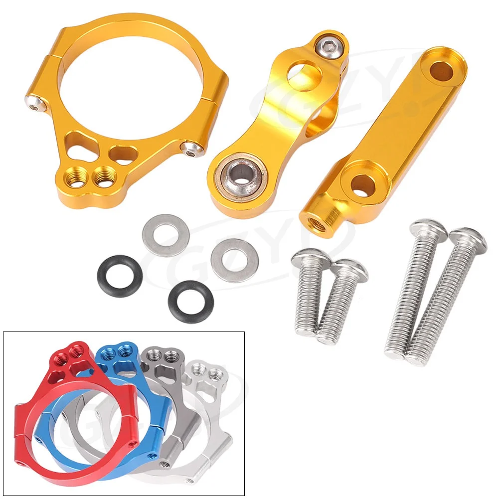 CNC Motorcycle Steering Damper Stabilizer Bracket Mounting Holder Set For Kawasaki VERSYS 1000 2012-2016 Aluminum
CNC Motorcycle Steering Damper Stabilizer Bracket Mounting Holder Set For Kawasaki VERSYS 1000 2012-2016 Aluminum