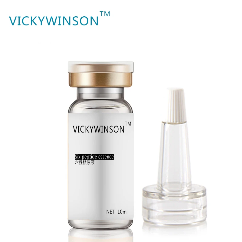 VICKYWINSON Six Peptide Hyaluronic Acid Essence Anti Aging Anti Wrinkle Lifting Concentrate 10ml
VICKYWINSON Six Peptide Hyaluronic Acid Essence Anti Aging Anti Wrinkle Lifting Concentrate 10ml