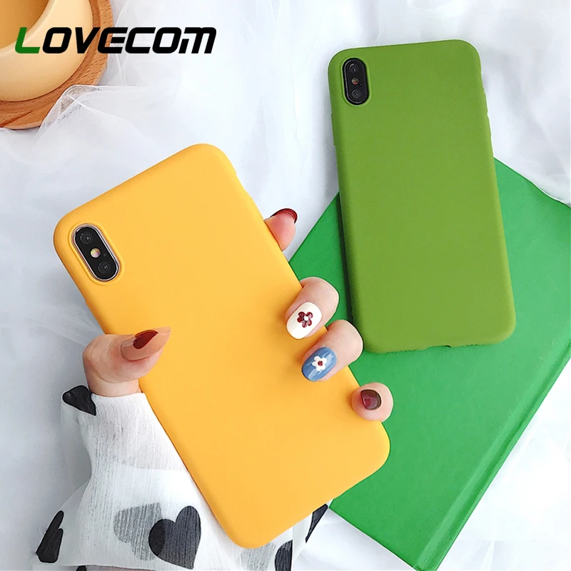 LOVECOM Green Solid Color Phone Case For iPhone XR X XS Max Case For iPhone 7 8 6 Plus Matte Full Body Plain Cover Soft Shell
LOVECOM Green Solid Color Phone Case For iPhone XR X XS Max Case For iPhone 7 8 6 Plus Matte Full Body Plain Cover Soft Shell