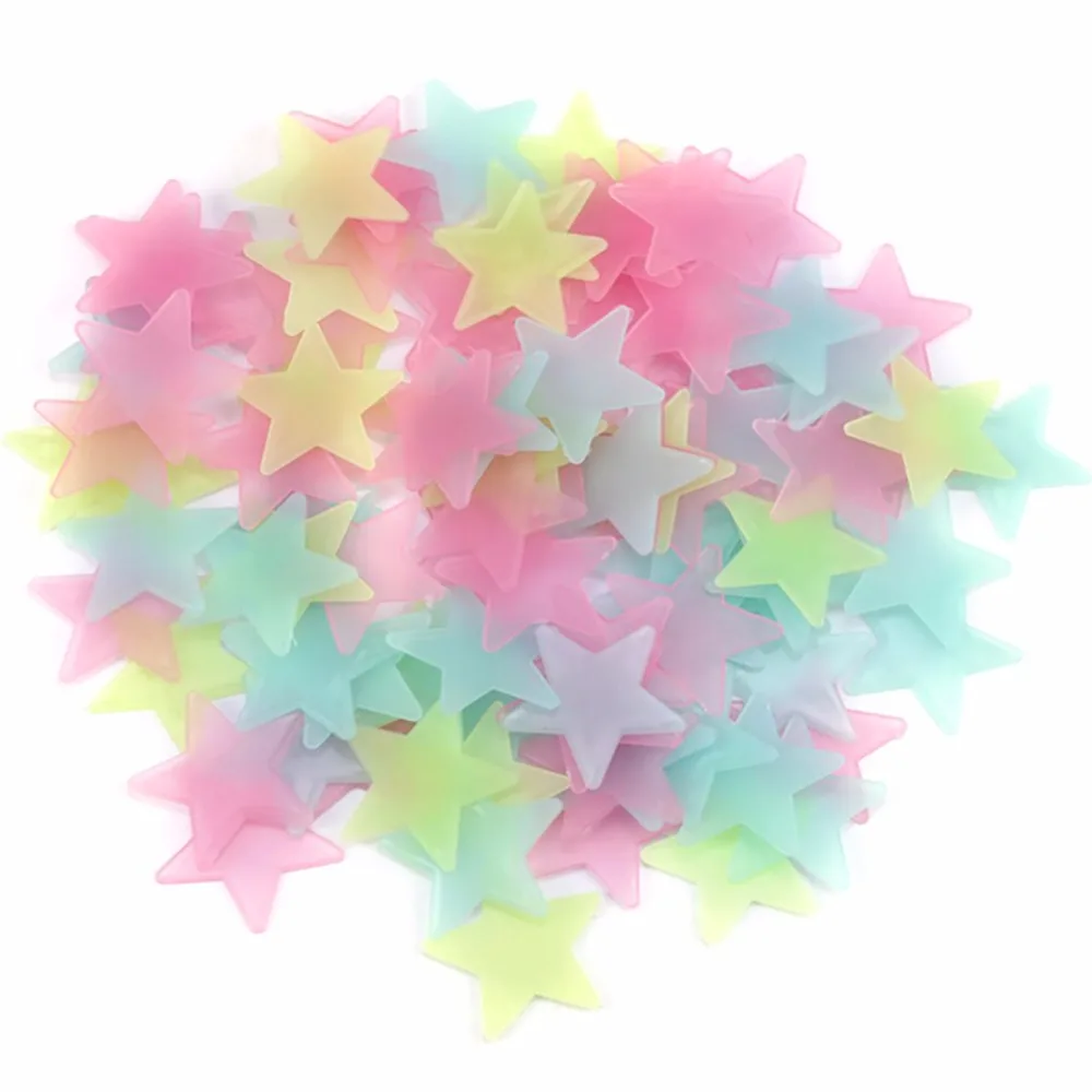 Newest Hot Sale 3CM Star Luminous Sticker 100PCS Fluorescence PP Plastic 3D Fluorescence And Luminous
Newest Hot Sale 3CM Star Luminous Sticker 100PCS Fluorescence PP Plastic 3D Fluorescence And Luminous