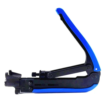 Hand Multifunctional Tool Wire Crimping Pliers Wire Crimping Pliers Cable Clamp for RG59 RG6 RG11 Connector