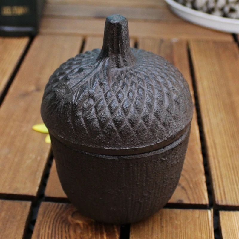 European Vintage Pinecones Design Home Garden Tabletop Decor Heavy Cast Iron Trinket Key Jewelry Storage Box
European Vintage Pinecones Design Home Garden Tabletop Decor Heavy Cast Iron Trinket Key Jewelry Storage Box