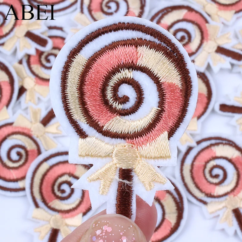 10pcs/lot Cartoon Lollipop Stickers DIY Iron On Clothing Patches Handmade Garments Appliques for Bags Jeans Socks Badge
10pcs/lot Cartoon Lollipop Stickers DIY Iron On Clothing Patches Handmade Garments Appliques for Bags Jeans Socks Badge