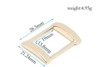 19x16mm Light gold zinc alloy buckle, wire clasp, circle Ring parts for Bag, Shoes, belts, Buckle belt parts bag accessories
19x16mm Light gold zinc alloy buckle, wire clasp, circle Ring parts for Bag, Shoes, belts, Buckle belt parts bag accessories