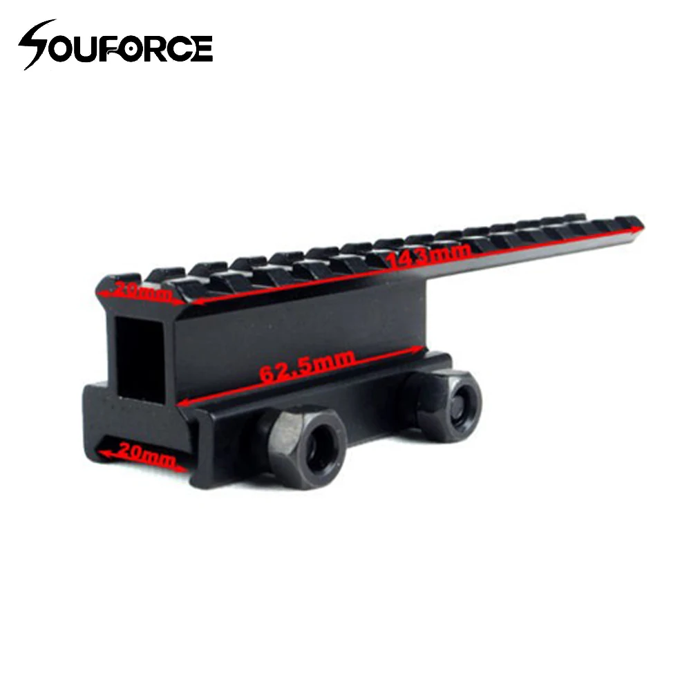 Tactical Extened High Riser Base Flat Top 145mm Length 14 Slots Suit 20mm Picatinny/Weaver Rail Mount for Riflescope Airsoft Gun
Tactical Extened High Riser Base Flat Top 145mm Length 14 Slots Suit 20mm Picatinny/Weaver Rail Mount for Riflescope Airsoft Gun