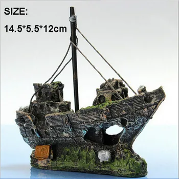 Pirate Ship Aquarium Fish Tank Glass Tank Landscape Dodge House Ornaments Heritage Resin Boat Aquarium Decoration Background
Pirate Ship Aquarium Fish Tank Glass Tank Landscape Dodge House Ornaments Heritage Resin Boat Aquarium Decoration Background