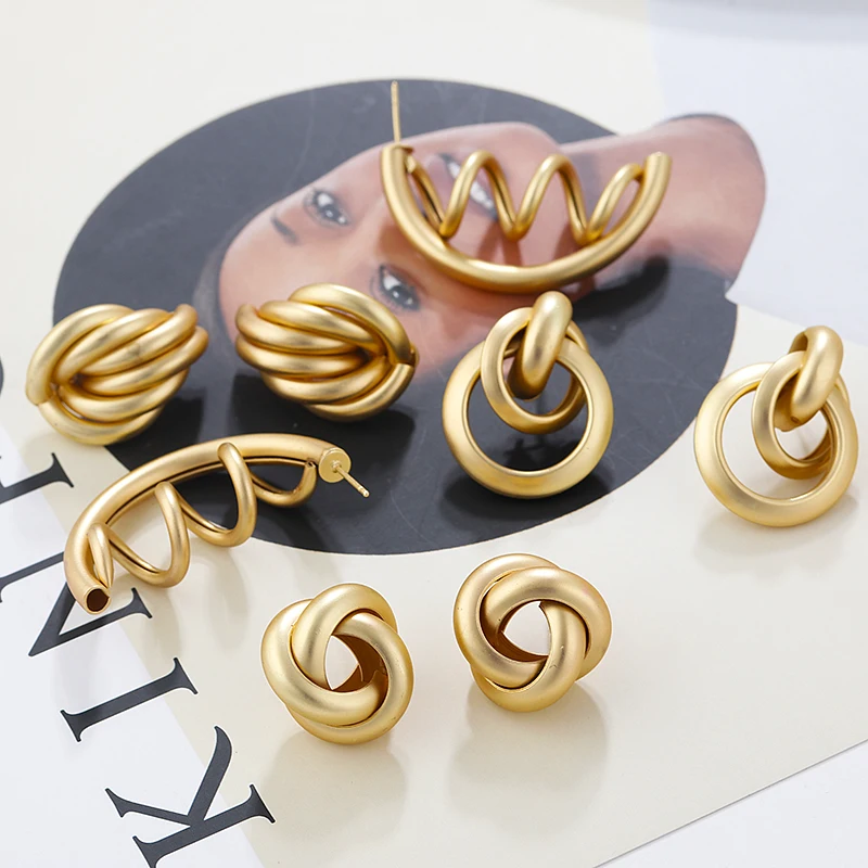 AENSOA Fashion Statement Earrings For Women 2019 Geometric Gold Color Hanging Dangle Earrings Drop Earrings Party Jewelry Gift
AENSOA Fashion Statement Earrings For Women 2019 Geometric Gold Color Hanging Dangle Earrings Drop Earrings Party Jewelry Gift