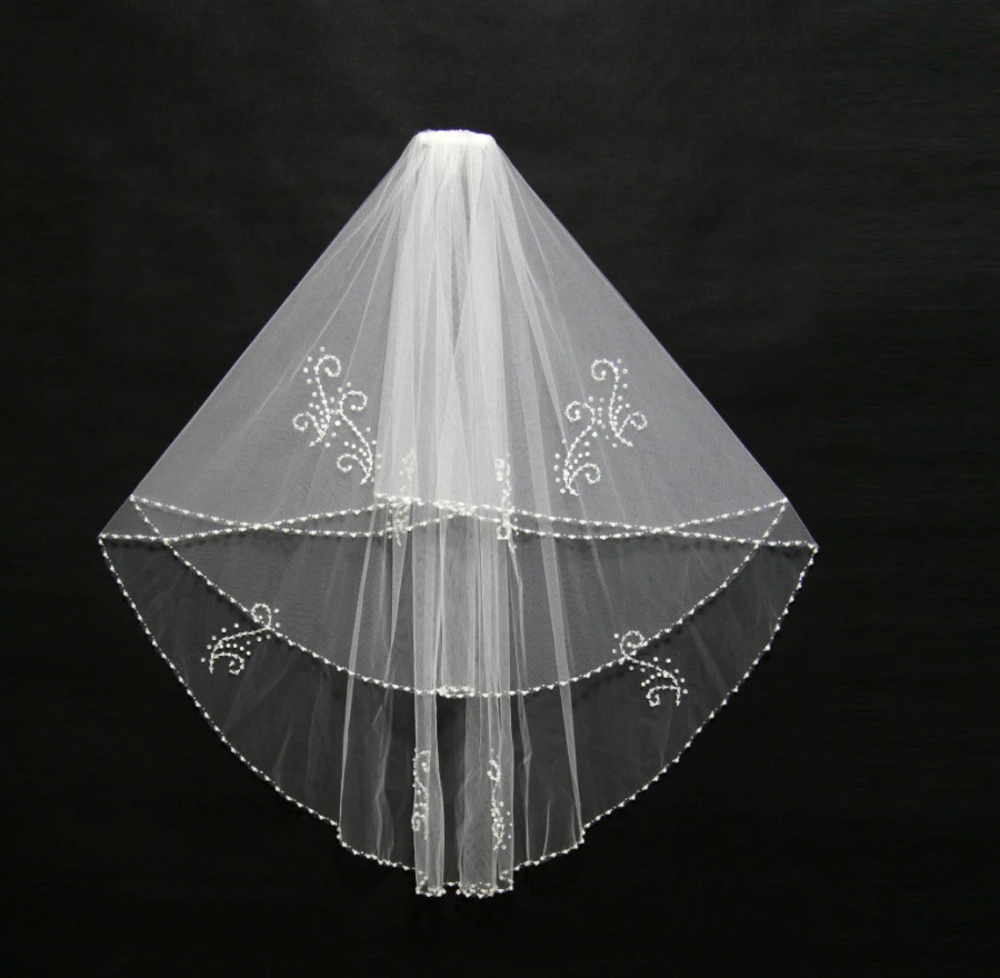 Stock wedding veils with crystal2017 new white ivory 2 layers with comb 80CM voile mariage wholesale bridal veil
Stock wedding veils with crystal2017 new white ivory 2 layers with comb 80CM voile mariage wholesale bridal veil