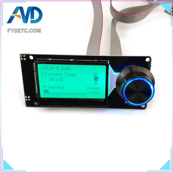 F Type 3D Printer Parts MINI12864LCD Screen mini 12864 v1.2 lcd Smart Display Black on Green Supports Marlin DIY With SD Card
F Type 3D Printer Parts MINI12864LCD Screen mini 12864 v1.2 lcd Smart Display Black on Green Supports Marlin DIY With SD Card