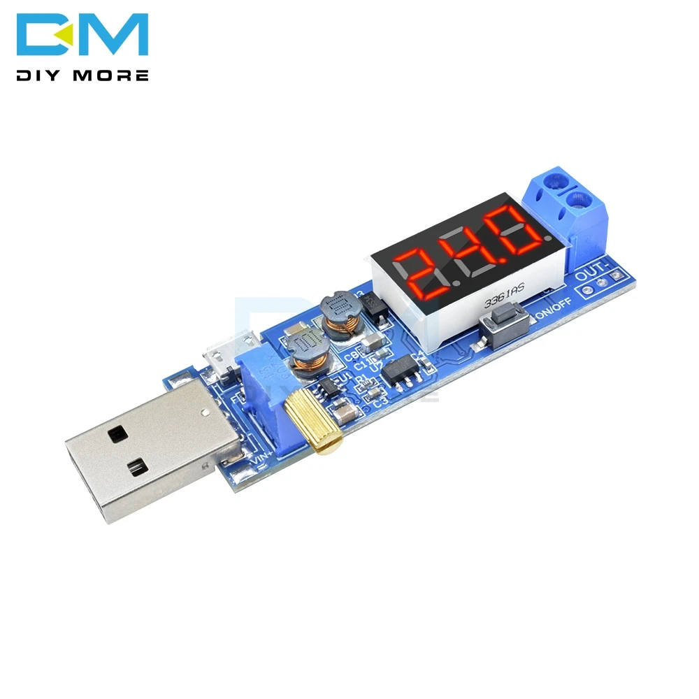 DC-DC 5V to 3.5V 12V Digital LED USB Step UP Down Power Supply Boost Buck Converter Module Adjustable Board DC 1.2V-24V DIY
DC-DC 5V to 3.5V 12V Digital LED USB Step UP Down Power Supply Boost Buck Converter Module Adjustable Board DC 1.2V-24V DIY