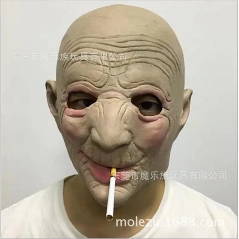 Hot!Halloween Funny Smiling Old Man Latex Mask Realistic Old People Full Face Rubber Masks Masquerade Cosplay Props Adults Size
Hot!Halloween Funny Smiling Old Man Latex Mask Realistic Old People Full Face Rubber Masks Masquerade Cosplay Props Adults Size