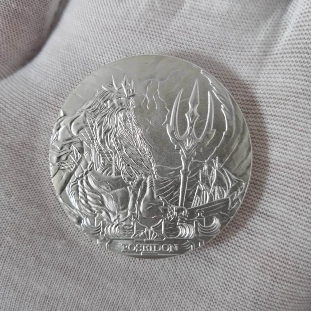2019 ELIZABETH II Coins Dragon POSEIDON Sea Gods Of The World 1oz Silver Coin Worth Collection Drop shipping
2019 ELIZABETH II Coins Dragon POSEIDON Sea Gods Of The World 1oz Silver Coin Worth Collection Drop shipping