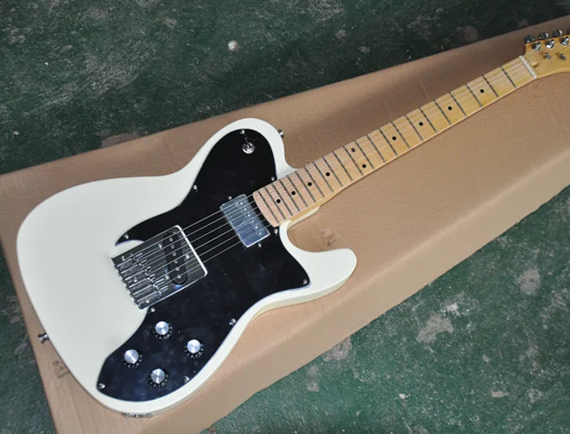 Popular te Electric Guitar,White Color,Maple Fingerbord with 22 Frets,Black Pickguard,Chrome Hardware and can be Customized
Popular te Electric Guitar,White Color,Maple Fingerbord with 22 Frets,Black Pickguard,Chrome Hardware and can be Customized