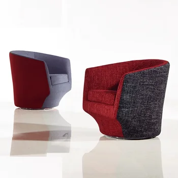 2pcs Pack, Swivel Lounge Sofa with High Armrest and Backrest / Study Iron Chair Frame Inside, 23kg / Linen Fabric Upholstery
2pcs Pack, Swivel Lounge Sofa with High Armrest and Backrest / Study Iron Chair Frame Inside, 23kg / Linen Fabric Upholstery