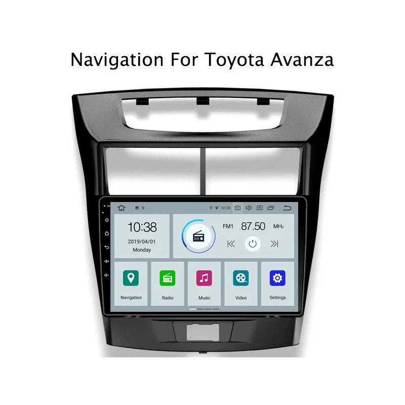 NAVITOPIA 9inch PX6 4G RAM 32G/64G ROM Android 9.0 Car DVD GPS Navigation for Toyota Avanza 2012 2013 2014 2015- GPS Tracker
NAVITOPIA 9inch PX6 4G RAM 32G/64G ROM Android 9.0 Car DVD GPS Navigation for Toyota Avanza 2012 2013 2014 2015- GPS Tracker