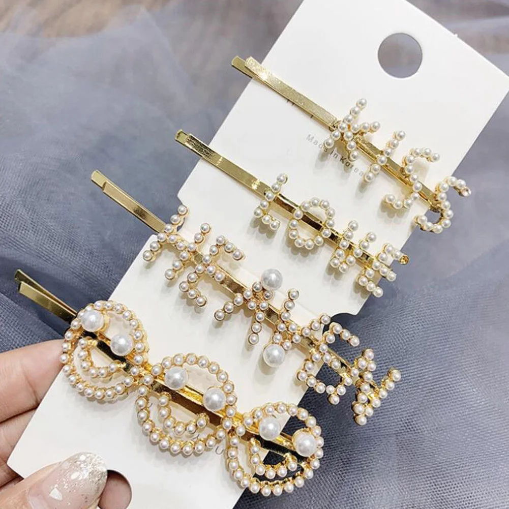 1 Set Fashion Solid Pearl Hair Clips for Women Hair Barrette Hairpins Trendy Handmade Hair Styling Accessories Nice Gifts
1 Set Fashion Solid Pearl Hair Clips for Women Hair Barrette Hairpins Trendy Handmade Hair Styling Accessories Nice Gifts