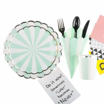 Riscawin Blue Stripe Paper Plates Birthday Wedding Party Decoration For 10 Packs Disposable Tableware Set Baby Shower Supplies
Riscawin Blue Stripe Paper Plates Birthday Wedding Party Decoration For 10 Packs Disposable Tableware Set Baby Shower Supplies