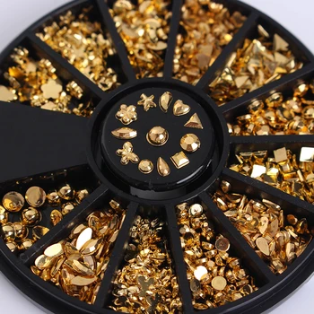 1 Box 3D Nail Decoration Metal Studs Gold Plated Accessoreis Pink White Black 3 Colors DIY Nail Art Decoration
1 Box 3D Nail Decoration Metal Studs Gold Plated Accessoreis Pink White Black 3 Colors DIY Nail Art Decoration
