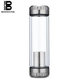 Brief 380ml Clear Water Bottle My Glass Bottle with Stainless Steel Tea Infuser Filter 2 Lid Double Wall Glass Tumbler
Brief 380ml Clear Water Bottle My Glass Bottle with Stainless Steel Tea Infuser Filter 2 Lid Double Wall Glass Tumbler