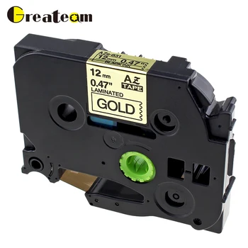 Greateam 1pcs TZe-831 Compatible Brother P-Touch TZ831 TZe831 Black on Gold Label Tape for PT-9700 Label Makers 12mm
Greateam 1pcs TZe-831 Compatible Brother P-Touch TZ831 TZe831 Black on Gold Label Tape for PT-9700 Label Makers 12mm