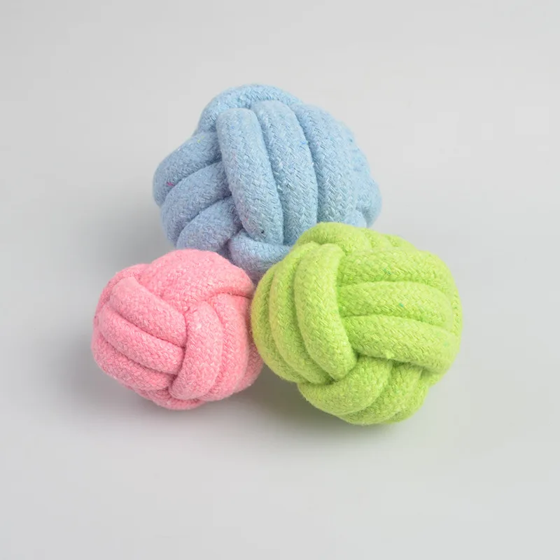 Pet chew ball toys Pet toys dogs puppy toy soft cotton Random Color free shipping
Pet chew ball toys Pet toys dogs puppy toy soft cotton Random Color free shipping