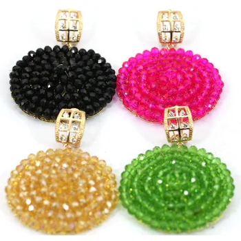 2017 New Handmade Crystal Beaded Drop Earrings Full Beads Plate Earrings For Women Jewelry Accessories Free Shipping ER037
2017 New Handmade Crystal Beaded Drop Earrings Full Beads Plate Earrings For Women Jewelry Accessories Free Shipping ER037