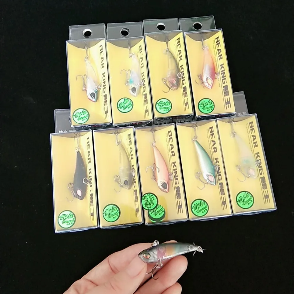 Tsurinoya 10pc Mini VIB Bait DW28 40mm 3.8g High Quality Plastic Fishing Lures Fishing Hard Bait Fishing Tackle
Tsurinoya 10pc Mini VIB Bait DW28 40mm 3.8g High Quality Plastic Fishing Lures Fishing Hard Bait Fishing Tackle