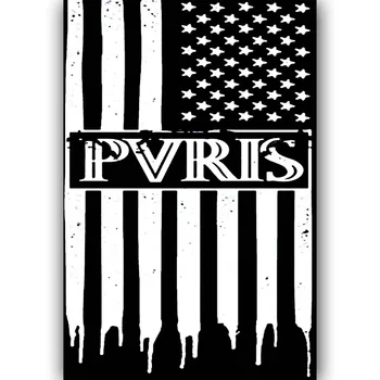 New Custom PVRIS Flag USA Rock Music Band-Silk Art Poster Wall Sticker Decoration Gift
New Custom PVRIS Flag USA Rock Music Band-Silk Art Poster Wall Sticker Decoration Gift