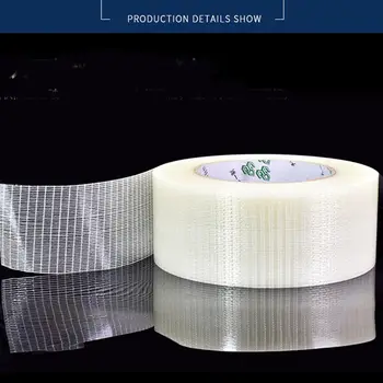 1pcs 5-20mm width *25M Grid Glass Fiber Tape Transparent Mesh Fiber Tape Width Mm Strong Single-sided Tape
1pcs 5-20mm width *25M Grid Glass Fiber Tape Transparent Mesh Fiber Tape Width Mm Strong Single-sided Tape