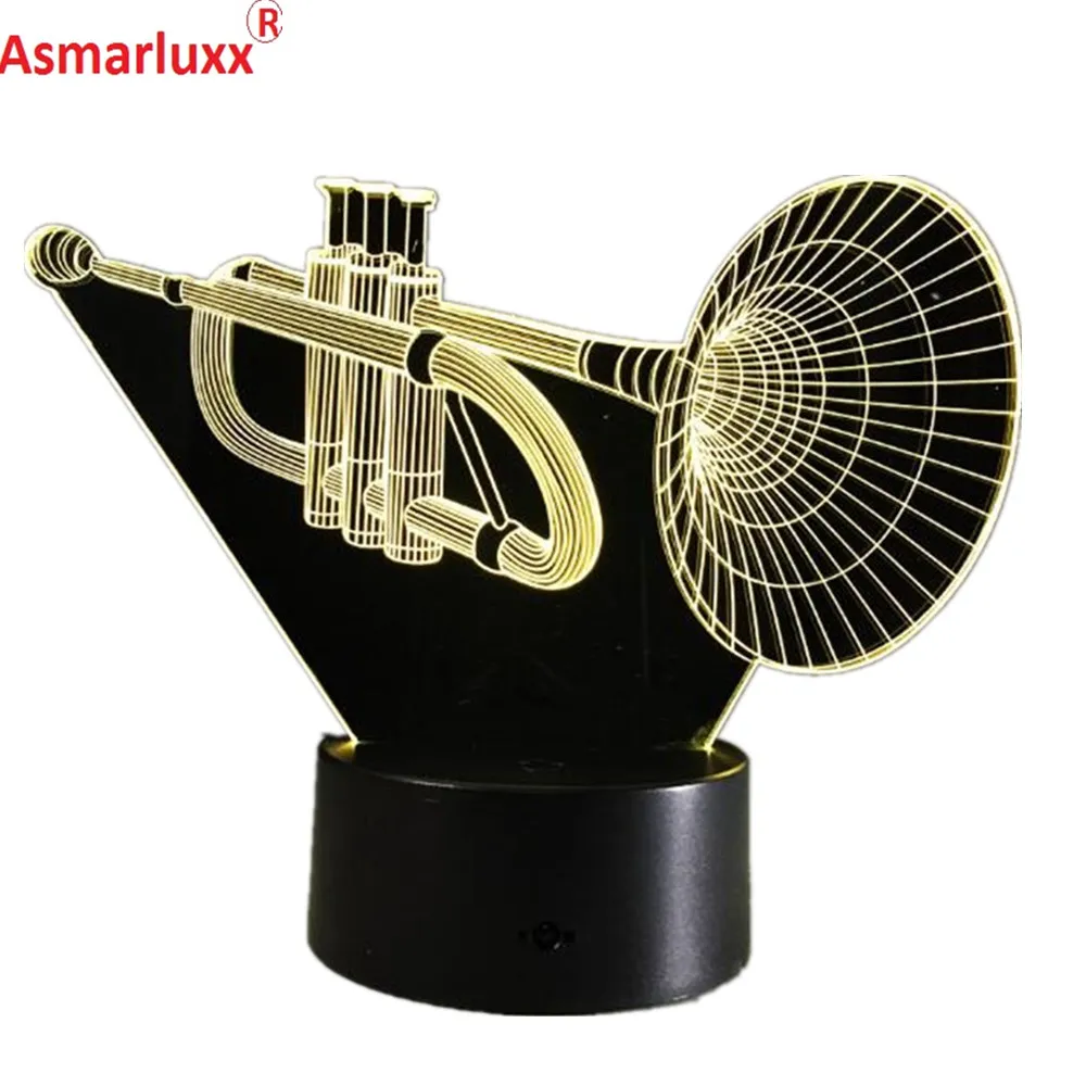 Musical Instrument Saxophone Design 3D LED Lamp Hologram Illusion Lamp LED Night Lights Novelty Acrylic Atmosphere Deco Gift
Musical Instrument Saxophone Design 3D LED Lamp Hologram Illusion Lamp LED Night Lights Novelty Acrylic Atmosphere Deco Gift