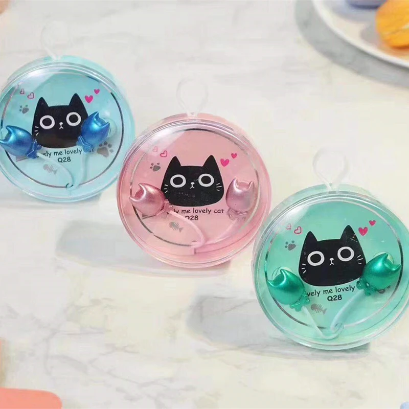 Cute Candy Color Cat Wired Headphones With Mic Earbuds Earphones with Case For Xiaomi Samsung iPhone Mobile Phone for kids girls
Cute Candy Color Cat Wired Headphones With Mic Earbuds Earphones with Case For Xiaomi Samsung iPhone Mobile Phone for kids girls