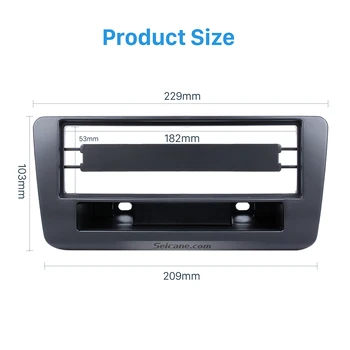 Seicane clearance 1Din Car Stereo Radio Fascia Panel Trim Kit for 2011 Audi A1 Trim Install Frame Surround Panel Dash Mount Kit
Seicane clearance 1Din Car Stereo Radio Fascia Panel Trim Kit for 2011 Audi A1 Trim Install Frame Surround Panel Dash Mount Kit