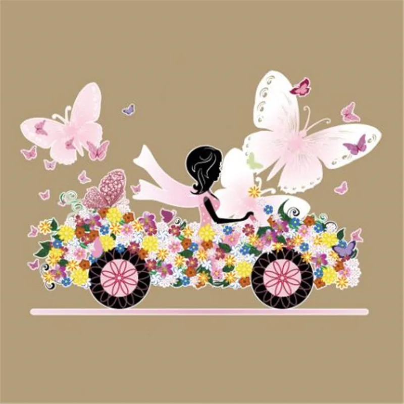 Fashion PVC Patch Clothes 24CM Girl Flower Butterfly Car Thermal Transfer Printing T shirt iron on patches for clothing Stickers
Fashion PVC Patch Clothes 24CM Girl Flower Butterfly Car Thermal Transfer Printing T shirt iron on patches for clothing Stickers