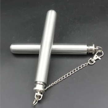 1.5 oz. portable outdoor two bar stainless steel wine tube Round bottom cigar tubular small wine pot Double bar Wine tube 3set
1.5 oz. portable outdoor two bar stainless steel wine tube Round bottom cigar tubular small wine pot Double bar Wine tube 3set