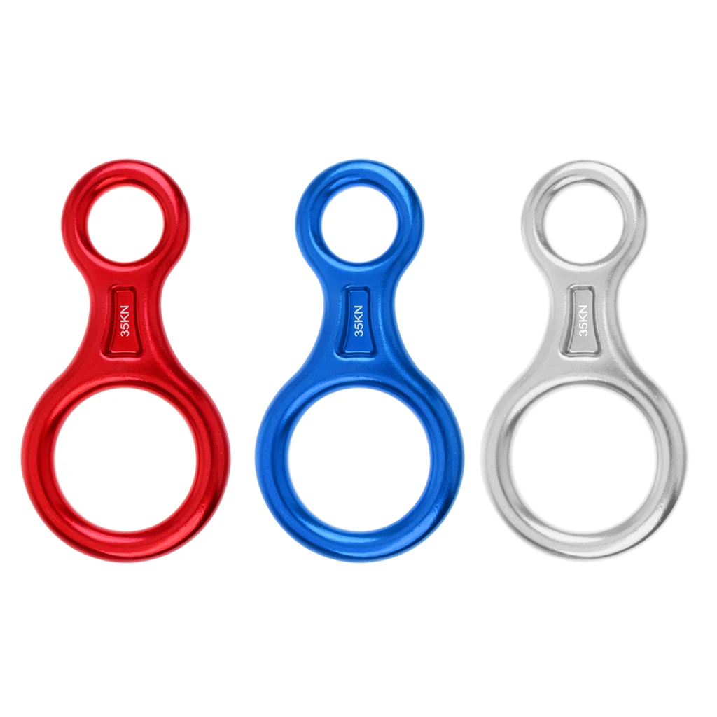 35KN Figure 8 Belay Rappel Device Arborist Descender Rock Climbing Safety Gear Abseil Device Mountaineering Protection
35KN Figure 8 Belay Rappel Device Arborist Descender Rock Climbing Safety Gear Abseil Device Mountaineering Protection