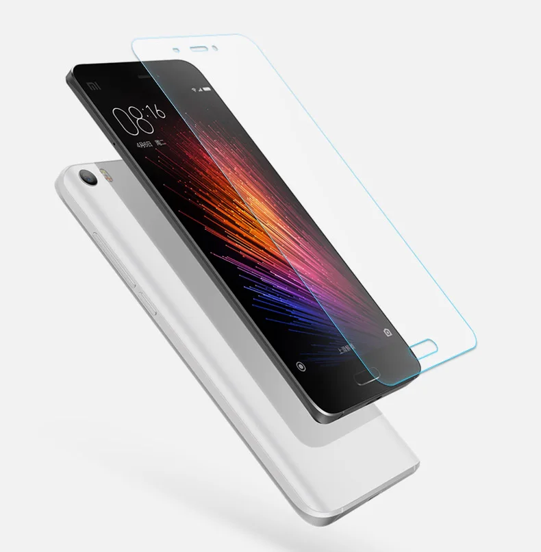 

For Xiaomi mi5 Tempered glass Screen Protector 9H 2.5D 0.26mm Hardness Explosion Premium Proof Glass Film For Xiaomi mi 5 m5