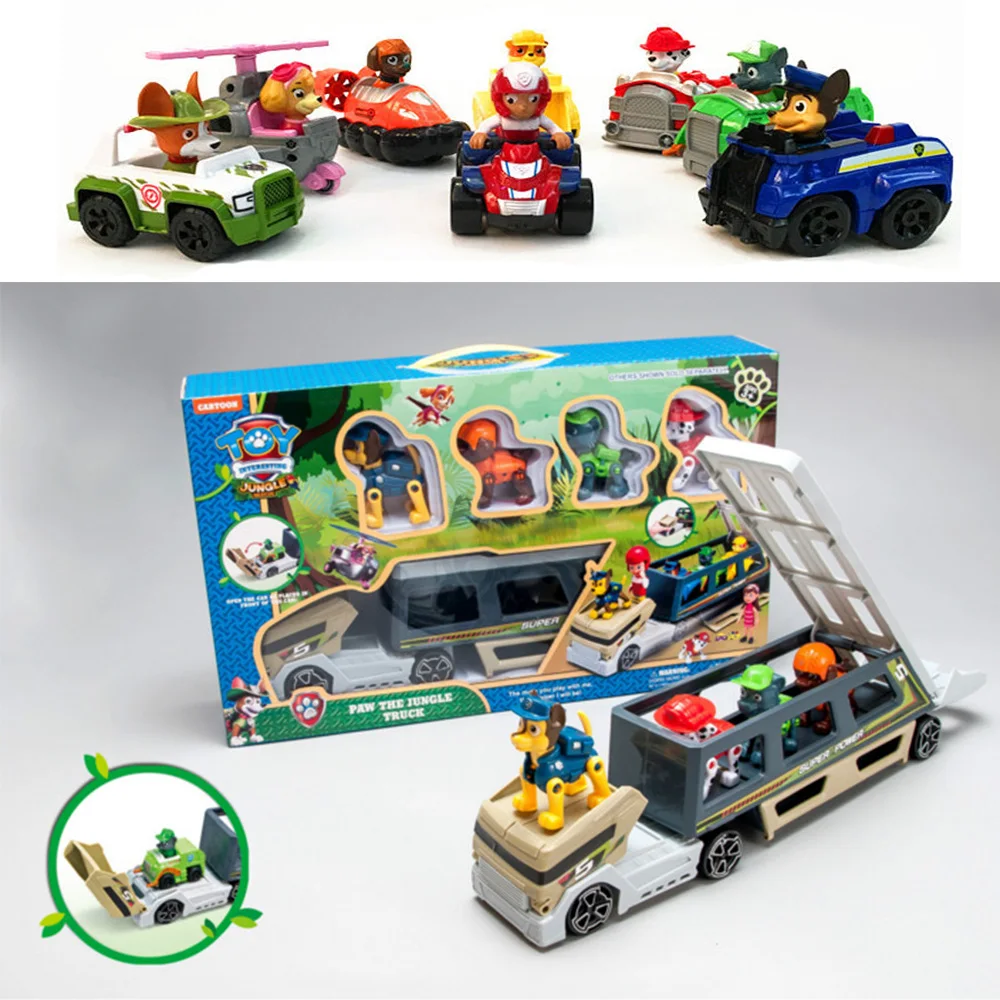 Container Tractor Puppy Patrol dog Patrulla Canina Action figures Skye Anime Vehicle Car Spain for kids gift
Container Tractor Puppy Patrol dog Patrulla Canina Action figures Skye Anime Vehicle Car Spain for kids gift