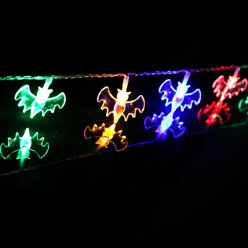 20 Bat Lights Halloween Decoration Fashion Battery Operated LED Fairy String Lights Lights Blue Cool White Warm White Multicolor
20 Bat Lights Halloween Decoration Fashion Battery Operated LED Fairy String Lights Lights Blue Cool White Warm White Multicolor