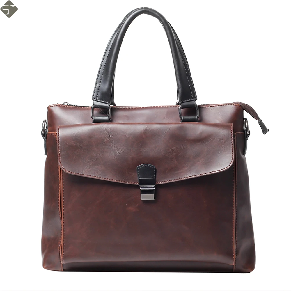 Brand Men's Briefcase Handbag Crazy Horse Leather Messenger Travel Bag Business Men Tote Bags Man Casual Crossbody Briefcases
Brand Men's Briefcase Handbag Crazy Horse Leather Messenger Travel Bag Business Men Tote Bags Man Casual Crossbody Briefcases
