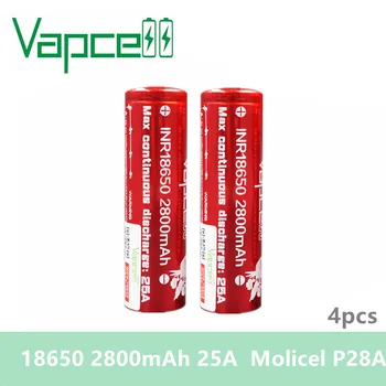 Free shipping 4pcs vaper cell Vapcell INR 18650 battery 2800mah 25A Molicel P28A 3.7v charger battery E-CIG smoke 
Free shipping 4pcs vaper cell Vapcell INR 18650 battery 2800mah 25A Molicel P28A 3.7v charger battery E-CIG smoke