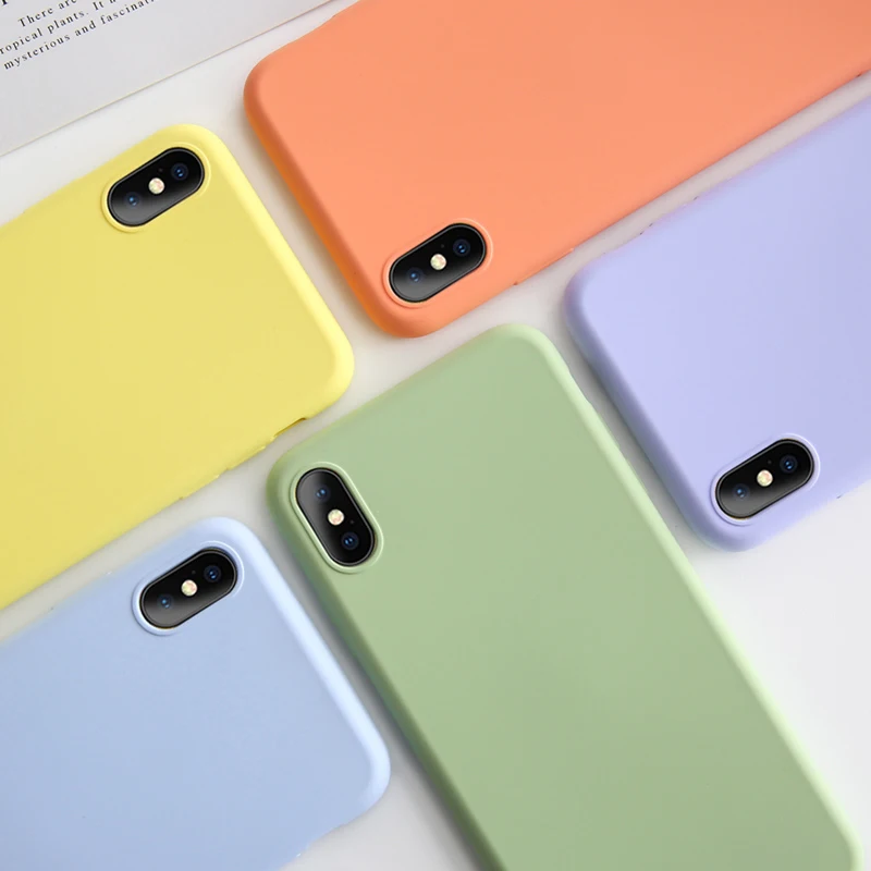 SoCouple Soft Silicone Phone Case For iphone 11 Pro Max Case For iPhone 6 6S 7 8 Plus X XS MAX XR Soft Liquid Back Cover Capa
SoCouple Soft Silicone Phone Case For iphone 11 Pro Max Case For iPhone 6 6S 7 8 Plus X XS MAX XR Soft Liquid Back Cover Capa
