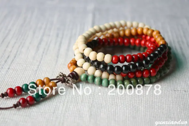 BRO617 Wooden 6mm 216 beads Simulent Sandalwood Prayer Beads Malas Fashion Wood Beaded Bracelets
BRO617 Wooden 6mm 216 beads Simulent Sandalwood Prayer Beads Malas Fashion Wood Beaded Bracelets