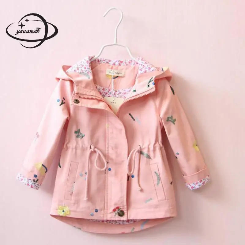 YAUAMDB kids trench 2018 spring autumn 4-11Y cotton girls hooded jacket print overcoat fashion children windbreaker clothes ly55
YAUAMDB kids trench 2018 spring autumn 4-11Y cotton girls hooded jacket print overcoat fashion children windbreaker clothes ly55