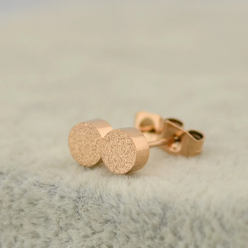 Minimalist Matte Tiny Round Earrings For Women Men Jewelry Stainless Steel Rose Gold Filled Geometric Circle Small Stud Earrings
Minimalist Matte Tiny Round Earrings For Women Men Jewelry Stainless Steel Rose Gold Filled Geometric Circle Small Stud Earrings